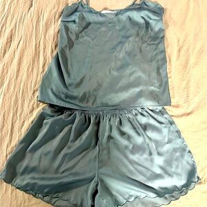 Green Sleep Cami and Shorts